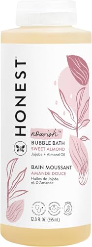Honest Co. Tear-free Baby Bubble Bath, Sweet Almond, 12 fl oz