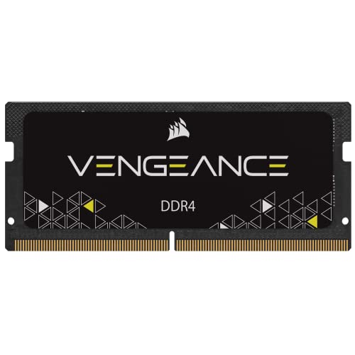 CORSAIR Vengeance 32GB DDR4 3200MHz Laptop RAM – Black