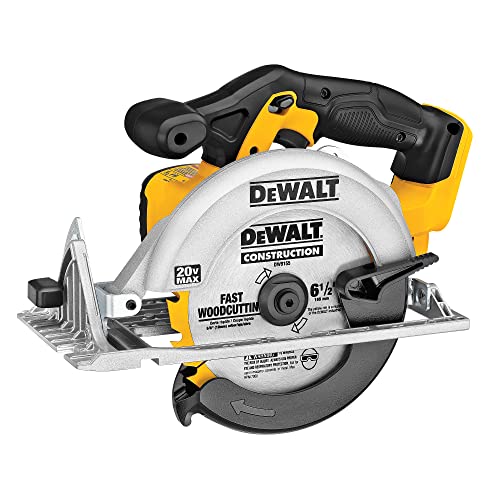 DEWALT 20V MAX 6-1/2″ Circular Saw, Bare Tool (DCS391B)
