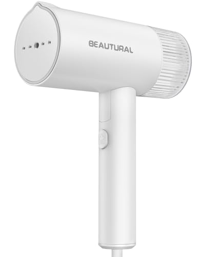 BEAUTURAL Foldable Handheld Garment Steamer, 30s Fast Heat-up