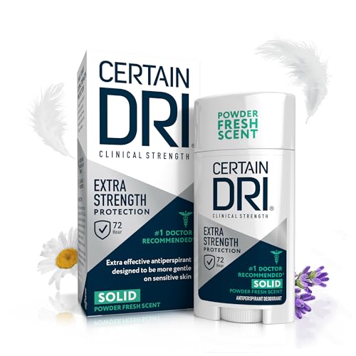 Certain Dri Clinical Solid Antiperspirant, 72hr Protection, 1.7oz