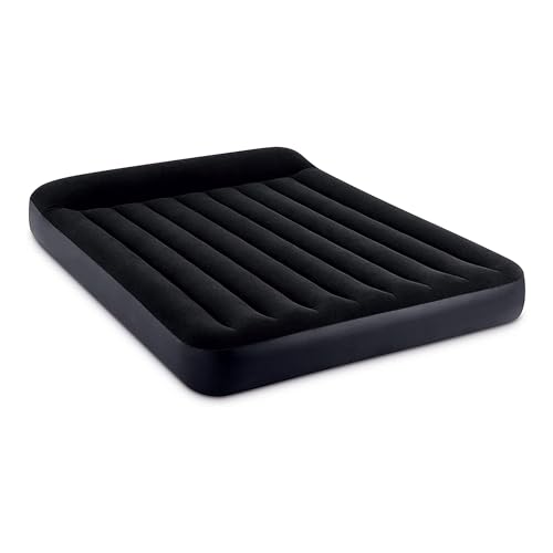 Intex Queen Air Mattress with Built-in Pump, 600lb Capacity