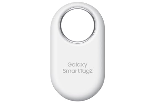 Samsung Galaxy SmartTag2 Bluetooth Tracker, Item Finder, White