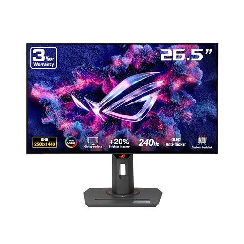 ASUS ROG Strix 27” 1440P OLED Gaming Monitor, 240Hz