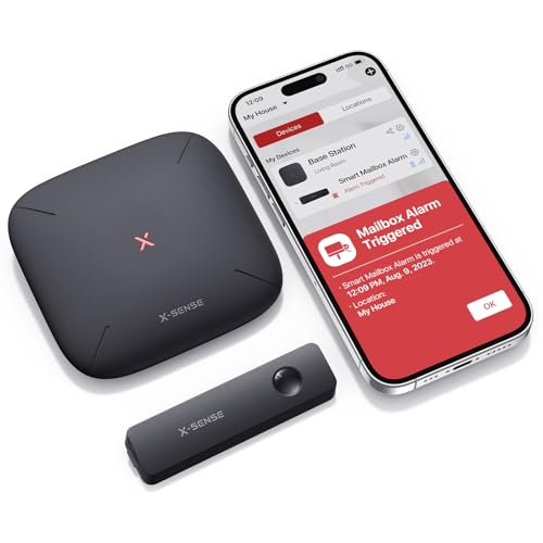 X-Sense Wireless Mailbox Alarm with SBS50 Base Station