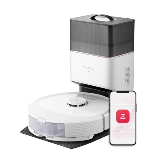 Roborock Q8 Max+ Self-Empty Robot Vacuum & Mop, 5500 Pa Suction