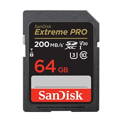 SanDisk 64GB Extreme PRO SDXC UHS-I Memory Card