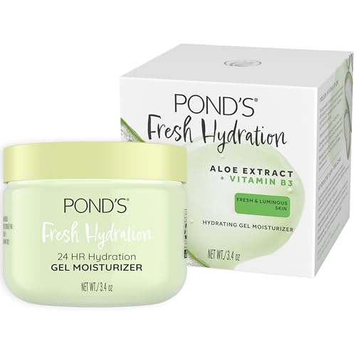 POND’S Aloe & Vitamin B3 Gel Moisturizer, 3.4 oz
