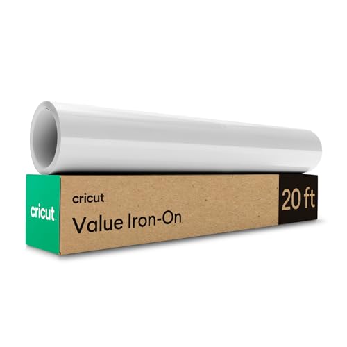 Cricut White Iron-On Vinyl (12″ x 20′)