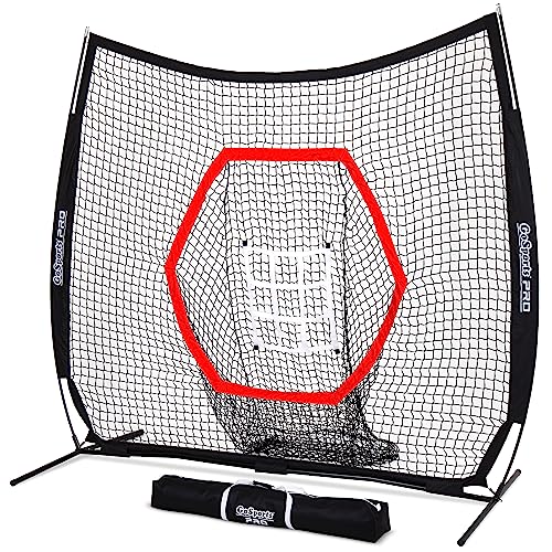 GoSports 7×7 Pro Baseball/Softball Practice Net with Case