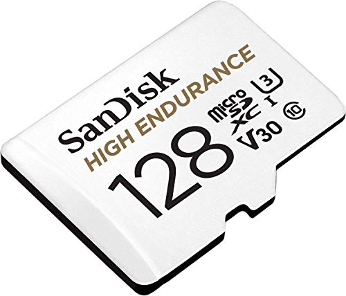 SanDisk 128GB High Endurance MicroSDXC for Dash Cams & Home Monitoring