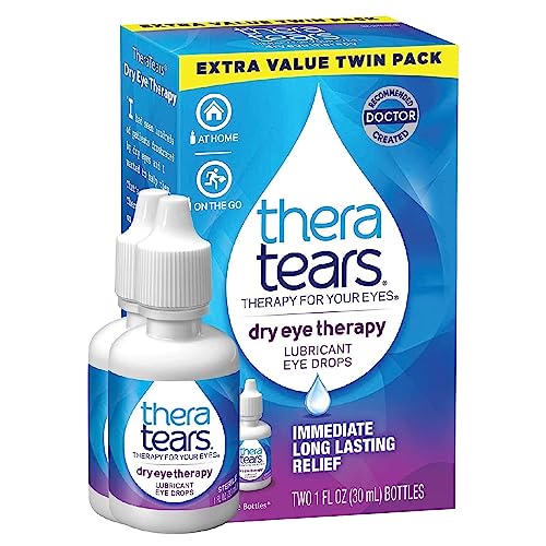 TheraTears Dry Eye Therapy Lubricating Drops, Twin Pack (2x30mL)