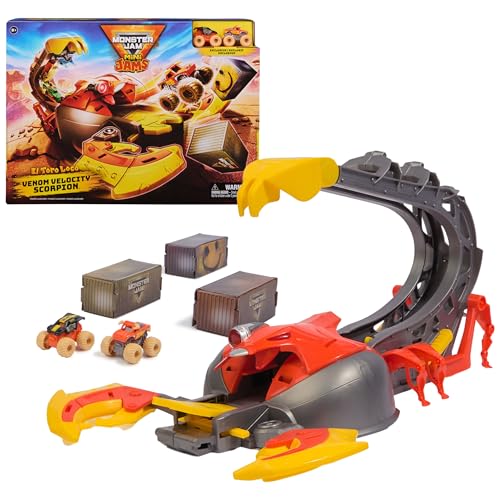 Monster Jam El Toro Loco Scorpion Playset with Trucks