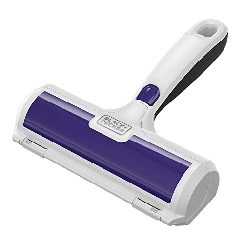 BLACK+DECKER Pet Hair Remover Roller, Easy Dog/Cat Hair Removal