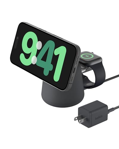 Belkin 15W MagSafe Wireless Charging Dock for iPhone & AirPods