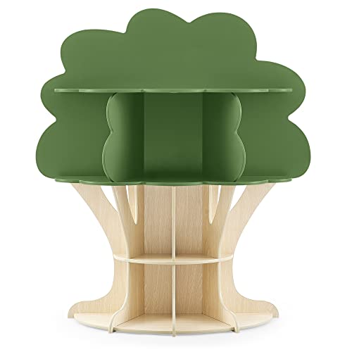 Delta Children Tree Bookcase – Green/ Natural, Greenguard Certified