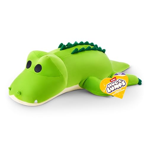 ZURU Hug-A-Lumps Weighted Crocodile Plush (3.3 lbs)