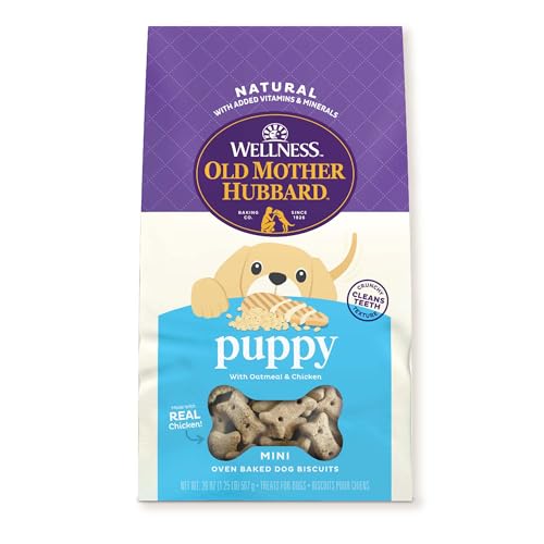 Old Mother Hubbard Puppy Treats, Oatmeal Chicken, 20 oz Bag