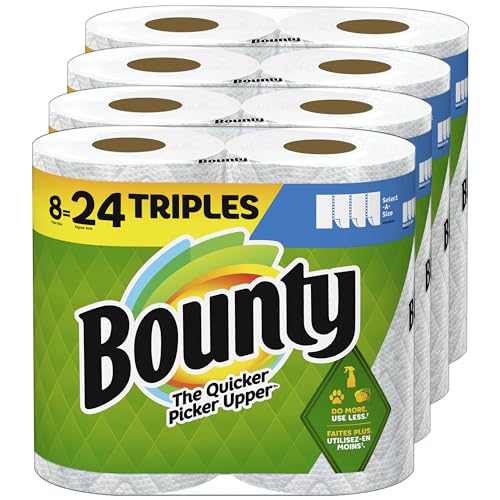 Bounty Select-A-Size Paper Towels, 8 Triple Rolls