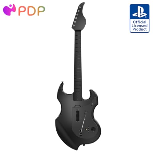 PDP RIFFMASTER Wireless Guitar Controller for PS5/PS4 – Black