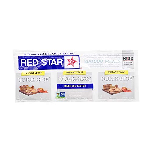 Red Star Quick Rise Dry Yeast, 3 Pack