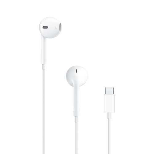 Apple EarPods with USB-C, Wired Ear Buds with Remote