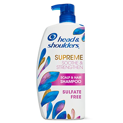 Head & Shoulders Supreme Dandruff Shampoo with Argan Oil, 28.2 Fl Oz