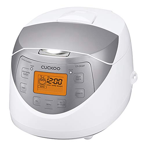 CUCKOO 6-Cup Micom Rice Cooker, 11 Modes, Nonstick (CR-0632F)