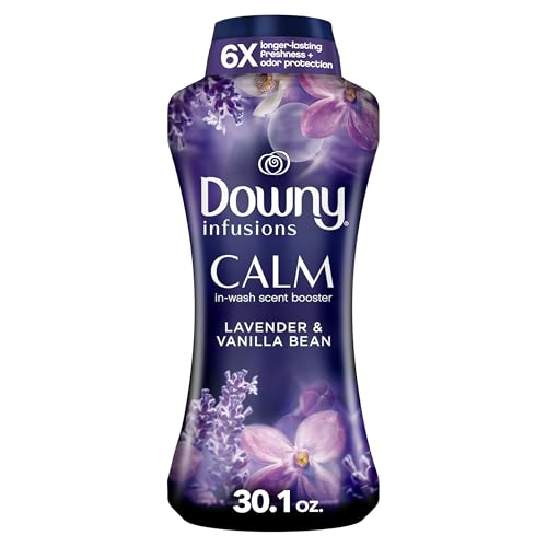 Downy Infusions CALM Scent Booster Beads, Lavender & Vanilla, 30.1 oz