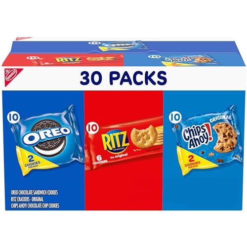 Nabisco Variety Pack: OREO, RITZ & CHIPS AHOY, 30 Packs
