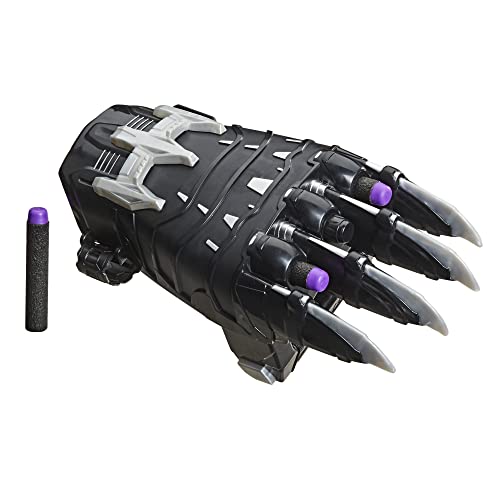 Marvel Nerf Black Panther Claw Dart-Launching Toy, 5+