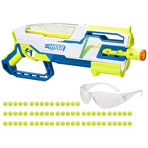 NERF Hyper Siege-50 Blaster Bundle, 110 FPS, Eyewear Included