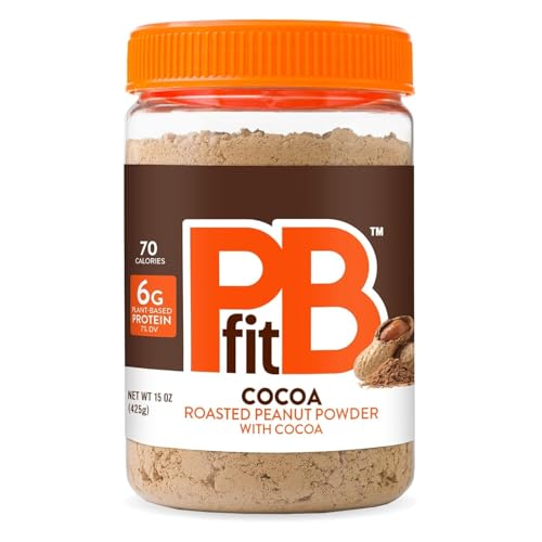 PBfit Chocolate Peanut Butter Powder, 6g Protein, Gluten-Free