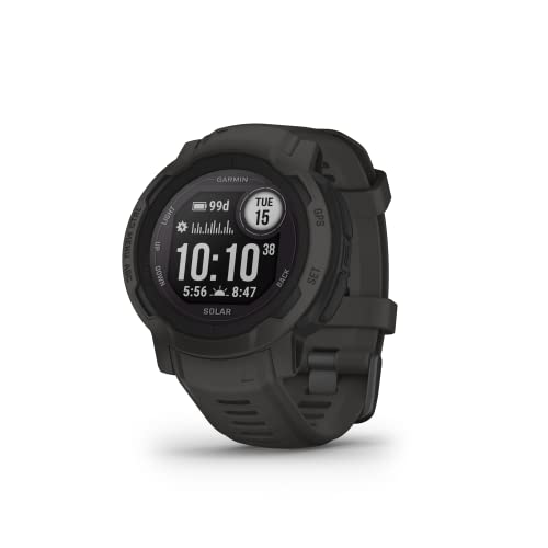 Garmin Instinct 2 Solar GPS Outdoor Watch, Graphite