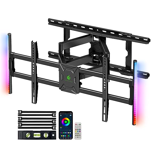 Greenstell TV Wall Mount with LED for 47-84″ TVs