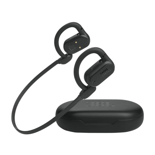 JBL SoundGear Sense Wireless Open-Ear Headphones, 24H Battery, Black