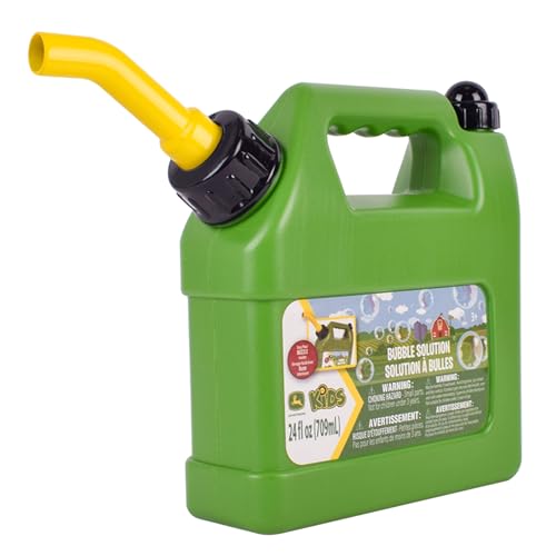 John Deere 24oz Bubble Bottle with Pouring Spout