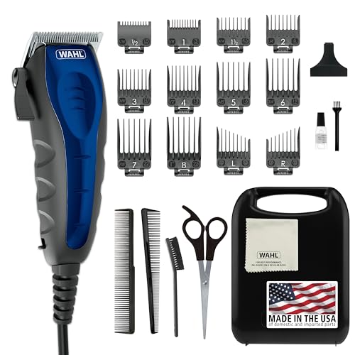 Wahl USA Self Cut Hair Clipper Kit with Guards