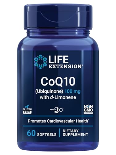 Life Extension CoQ10 with d-Limonene – 60 Softgels