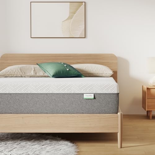 Novilla 6-Inch Gel Memory Foam Twin XL Mattress, Medium Firm