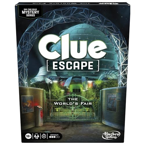 Clue Escape Board Game: World’s Fair Mystery | Ages 10+