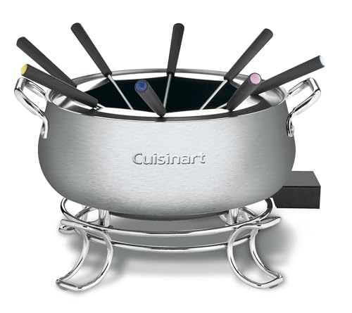 Cuisinart 3-Quart Stainless Steel Fondue Pot, CFO-3SSP1