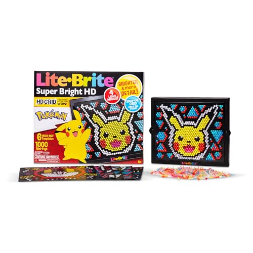Lite Brite HD Pokemon Edition – Creative Light-Up Screen for Kids