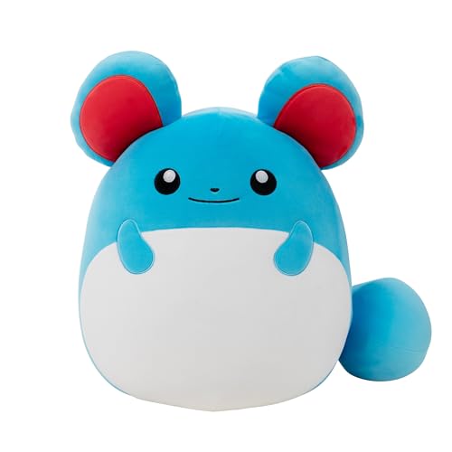 Squishmallows 14-Inch Marill Pokémon Plush – Ultrasoft Official