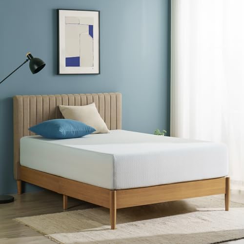 ZINUS 10″ Green Tea Cooling Memory Foam Mattress, Twin, Medium Firm