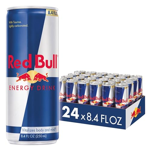 Red Bull Energy Drink, 8.4 Oz, 24-Pack Cans