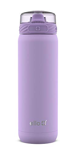 Ello Cooper 22oz Insulated Stainless Steel Water Bottle, Lilac