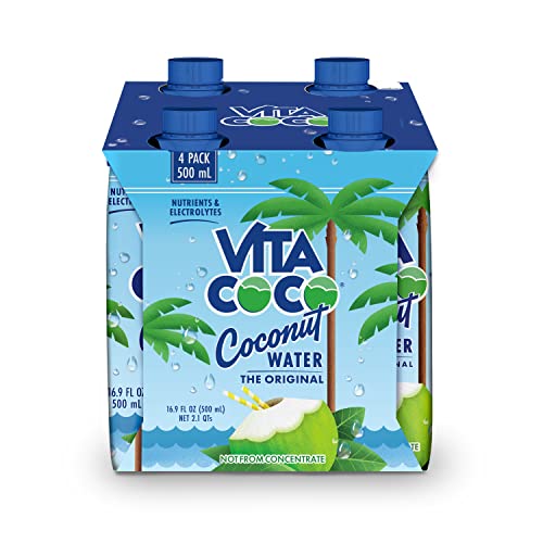 Vita Coco Coconut Water, 16.9 oz, 4-Pack