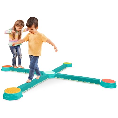 B. toys Balance Beam Set – 5 Pads & 8 Beams
