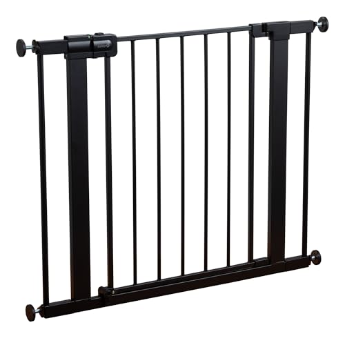 Safety 1st Walk Thru Baby & Dog Gate, 28″ Tall, Black